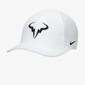 White Rafa Nadal Nike Hat L/XL